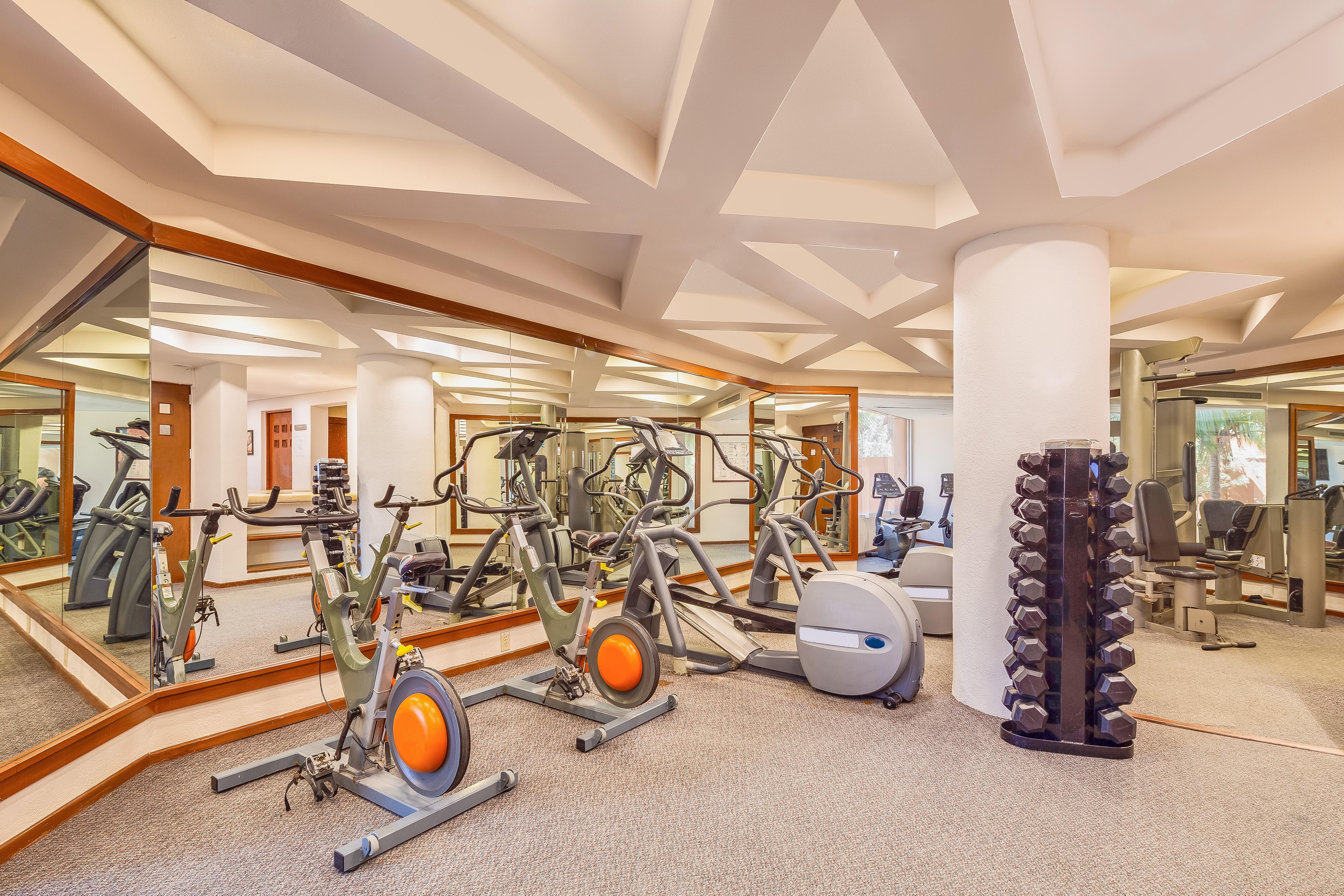 그랜드 피에스타 아메리카나 베라크루스 호텔 베라크루즈 외부 사진 The gym at the hotel