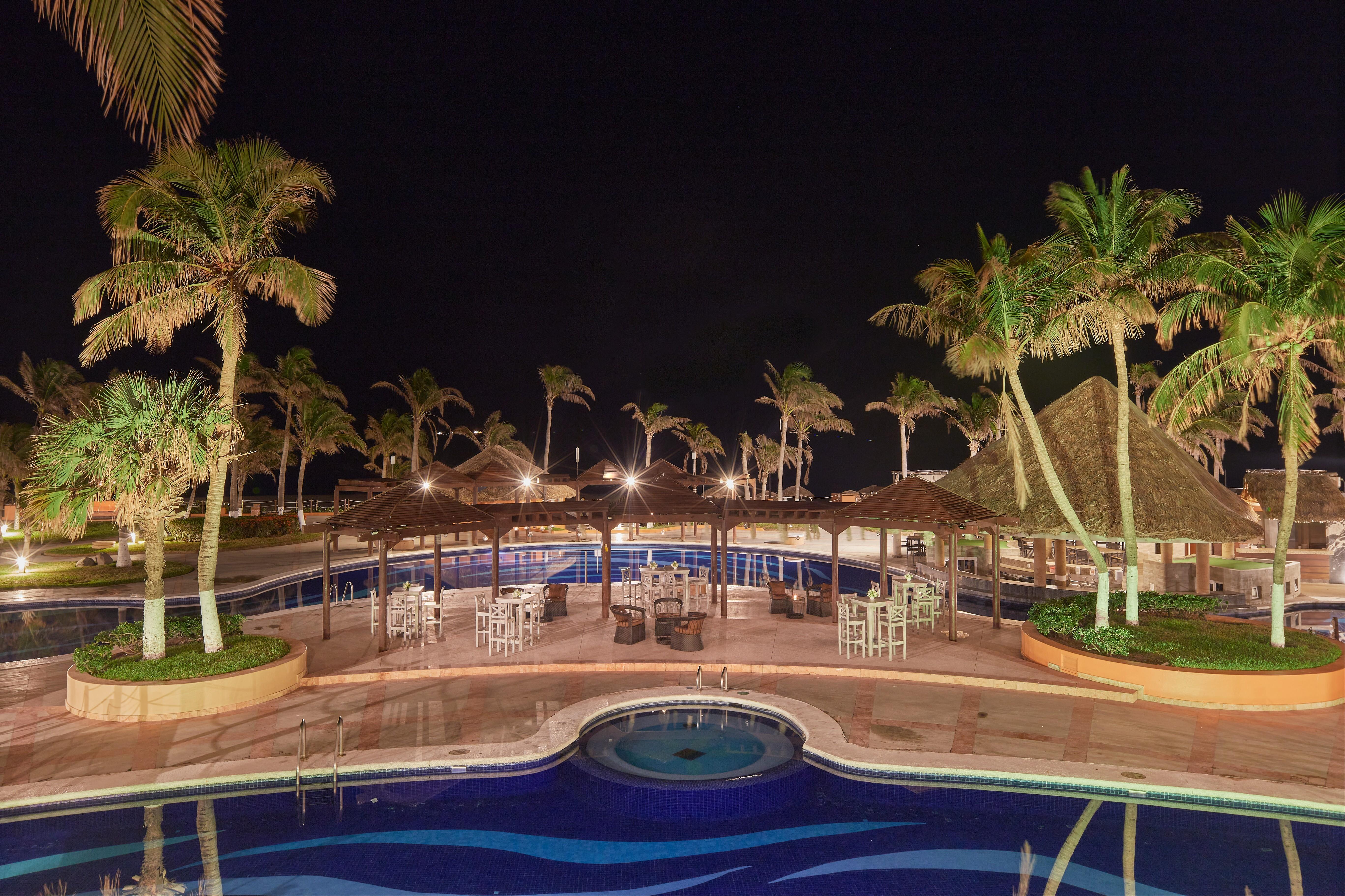 그랜드 피에스타 아메리카나 베라크루스 호텔 베라크루즈 외부 사진 The pool at the Hard Rock Hotel